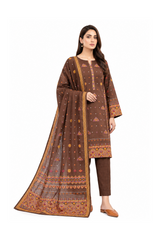 Nishat 3-Piece Khaddar Unstitched Suit