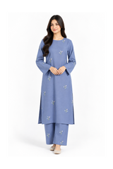 2-Piece Burberry Denim Winter Fabric